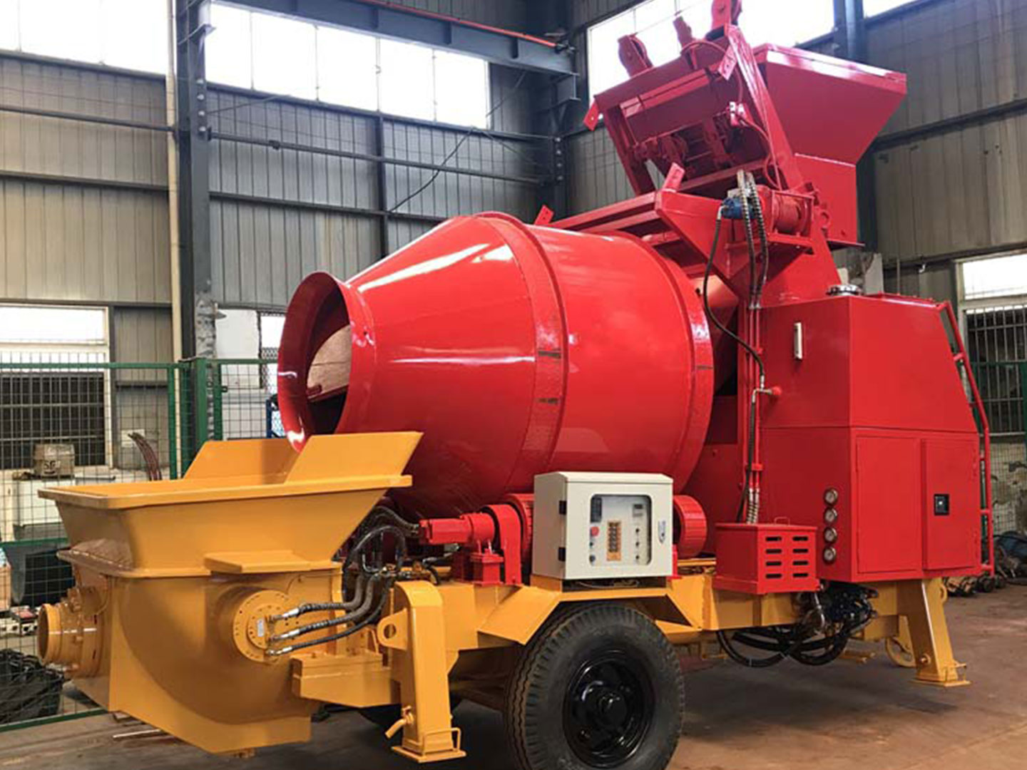 Concrete Mixer Pump