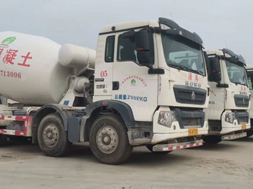 Guangxi Zetao Concrete Co., Ltd. purchased 9 mixer trucks from our company at one time