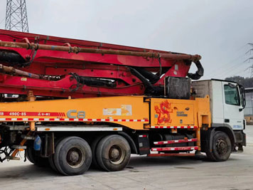 ​Guangxi Shenglong Steel Plant leased 12 pump trucks to our company for the second phase of construction