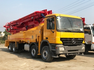 Hot Product Germany Putzmeister Benz Chassis 46M Concrete Boom Pump Truck for sale