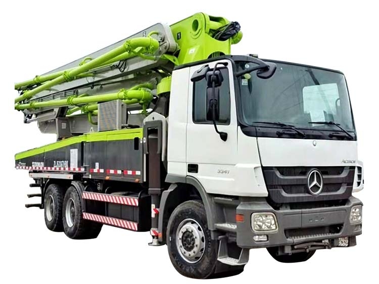 China Zoomlion Used 47m Small Duty Truck Mounted Concrete Pump