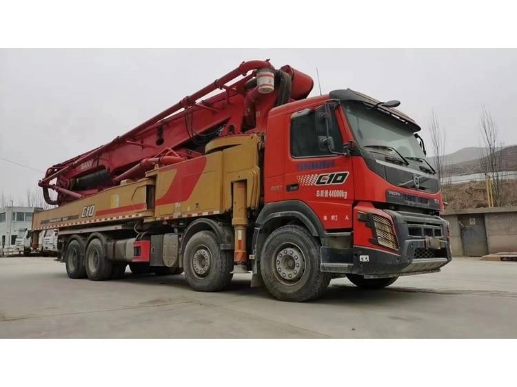 High quality 2020 sany volvo 62 meters truck mounted boom concrete pump truck for sale