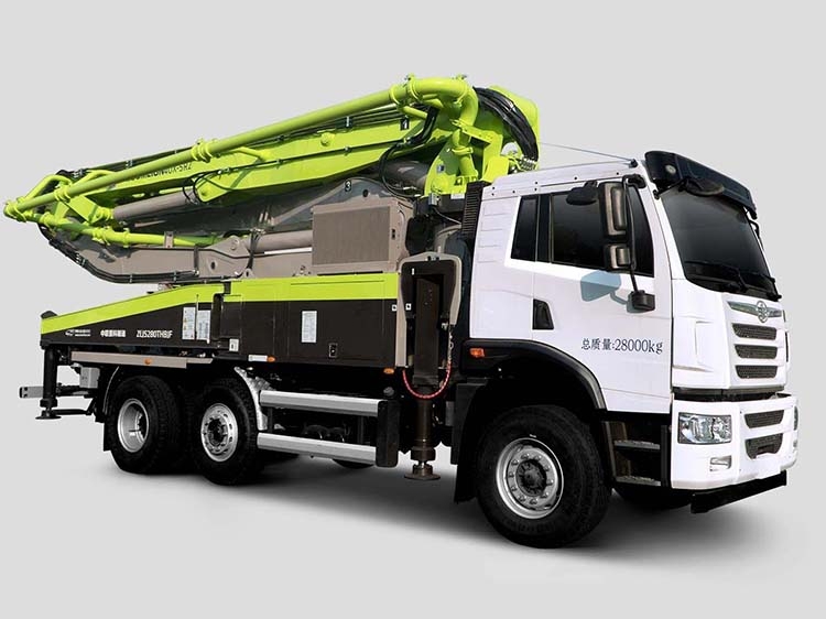 2022 Zoomlion new Steyr 40m diesel engine small duty concrete pump truck