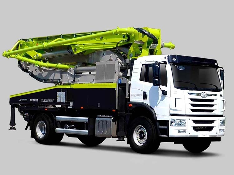 Cheap chinese zoomlion used 38x-4rzg truck mounted vehicle concrete pump