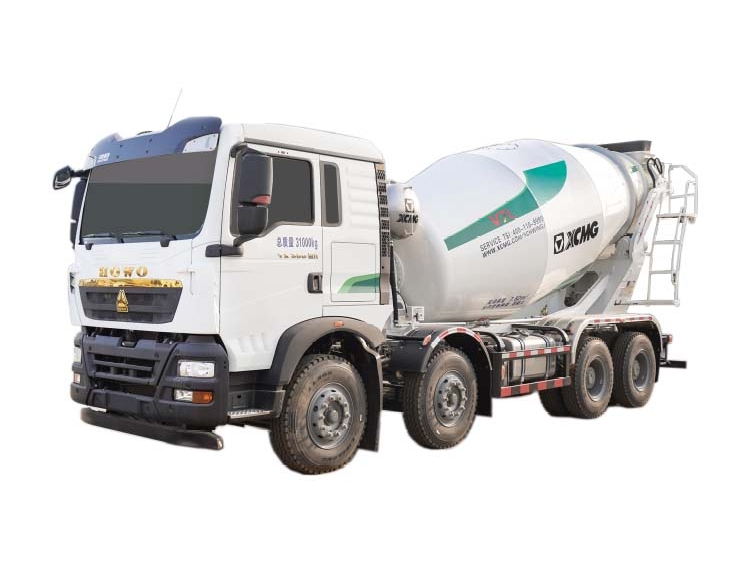 Used XCMG howo 8 9 10 12m3 second hand diesel mobile concrete mixer trucks for sale