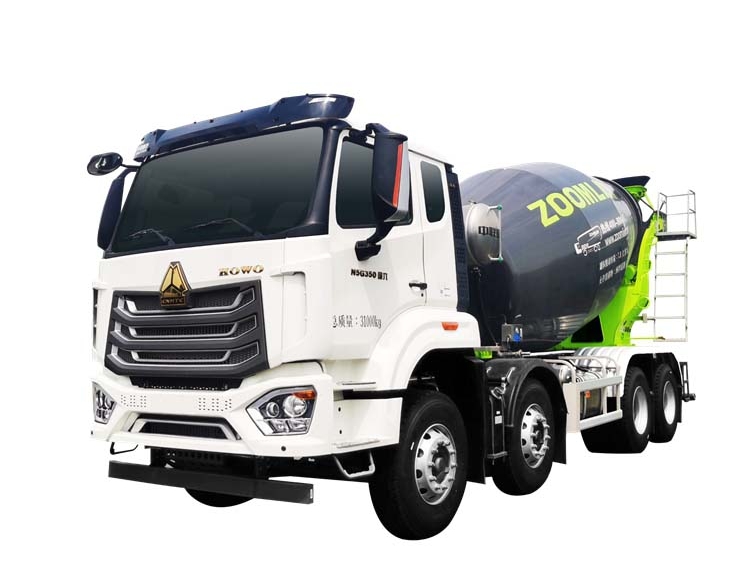 Used mobile diesel Zoomlion Howo 8 10 12m3 second hand concrete mixer truck for sale