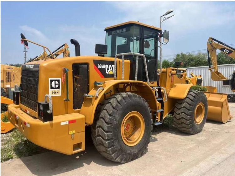 new arrival USA cat machinery 966H Wheel loader CAT Wheel loader Caterpillar machine CAT 966H used Wheel loader