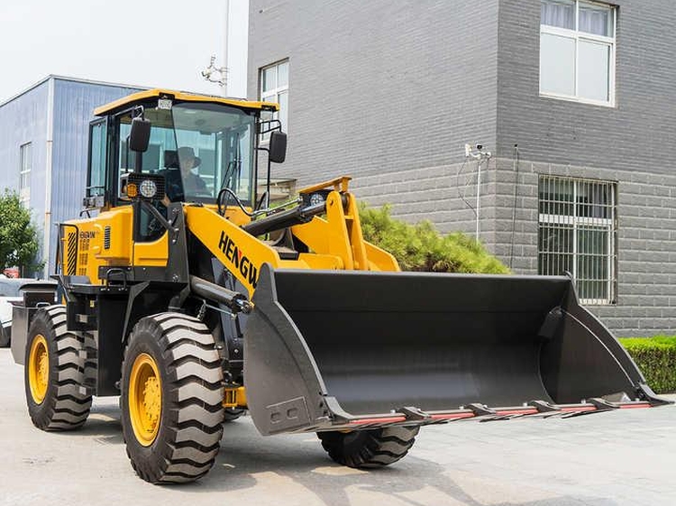 wheel loader 1.5ton 2ton 3ton mini front end loader HW-30 bucket loader with log grapple