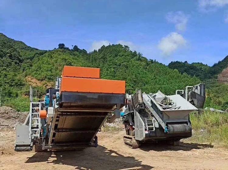 Portable Impact Mobile Quarry Rock Stone Crusher Concrete Impact Crusher Plants Machine Station Low Price For Sale Certified CE