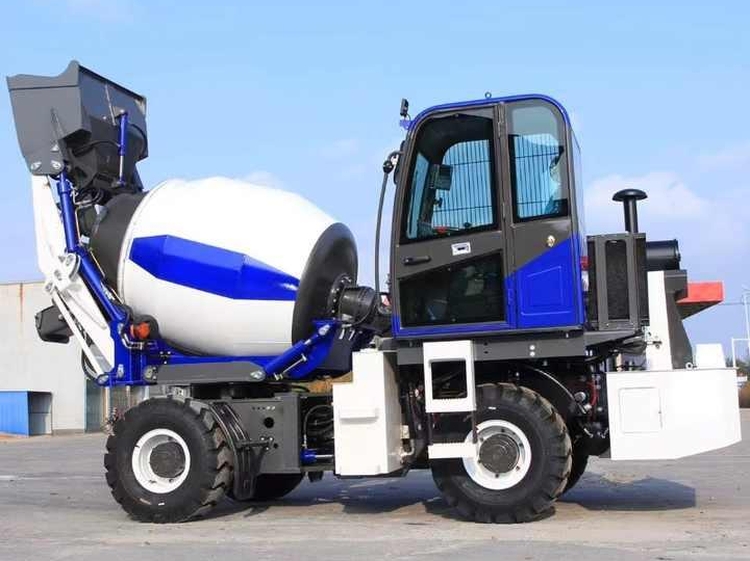 Full-Automatic 3.5 Square Self-Feeding Cement Mixer 2.8 Square Automatic Feeding Mixer Automatic feeding mixer truck