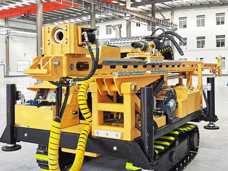 260m/360m/460m/560m Hydraulic Crawler Core Drilling Machine Mining Geothermal Drilling Rig For Sale