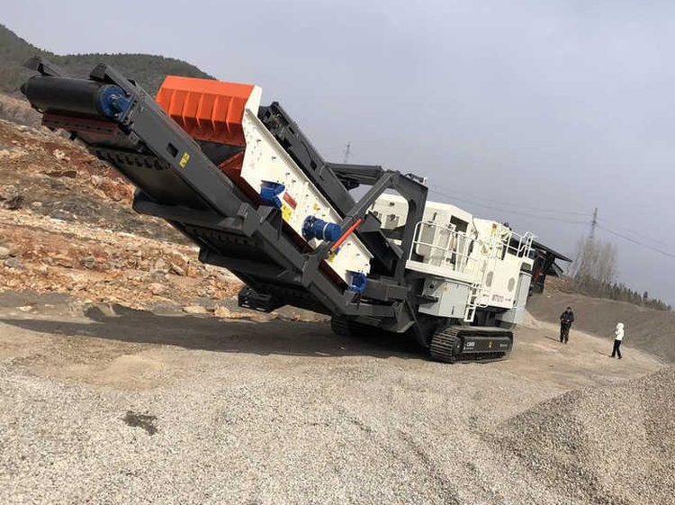 Crawler Mobile Jaw Crusher Portable Stone Jaw Crusher Machine Station Mobile Crushing Plant for Sale