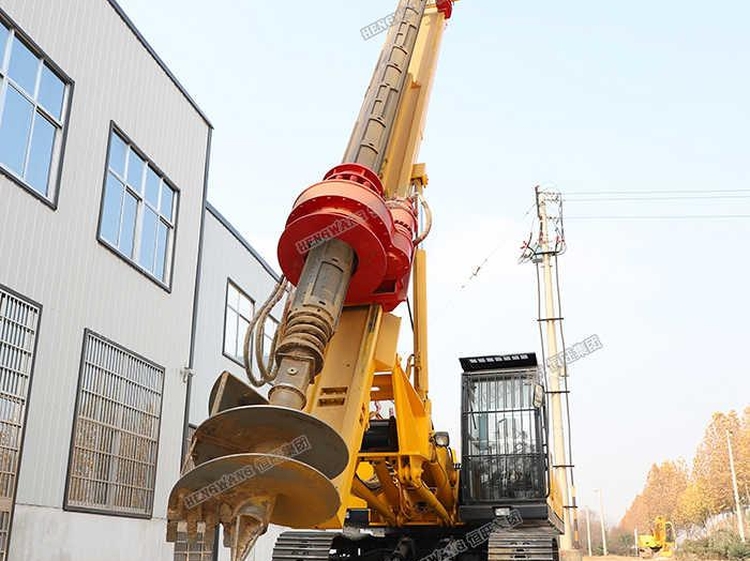 Bored piling equipment soil drilling machine pile boring machine