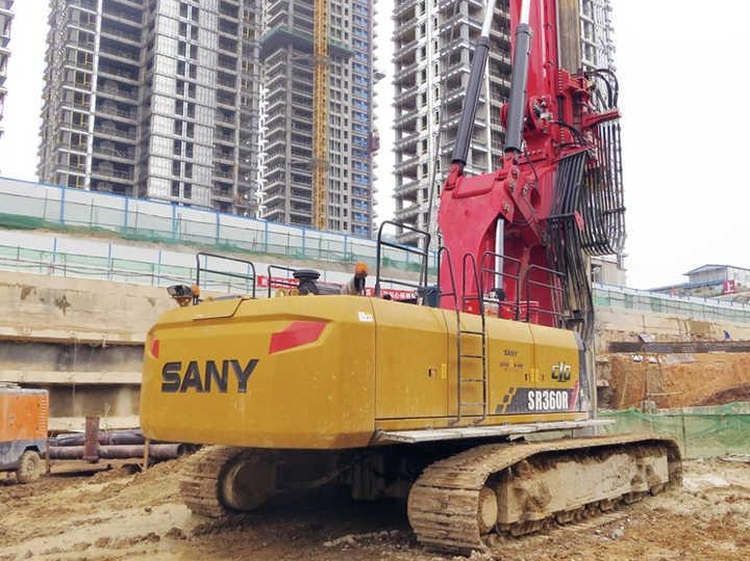 SANY SR125-C10 SR185-C10 Guaranteed-quality Deep Water Well Hydraulic Mine Crawler Rotary Pile Drilling Rigs for Sale