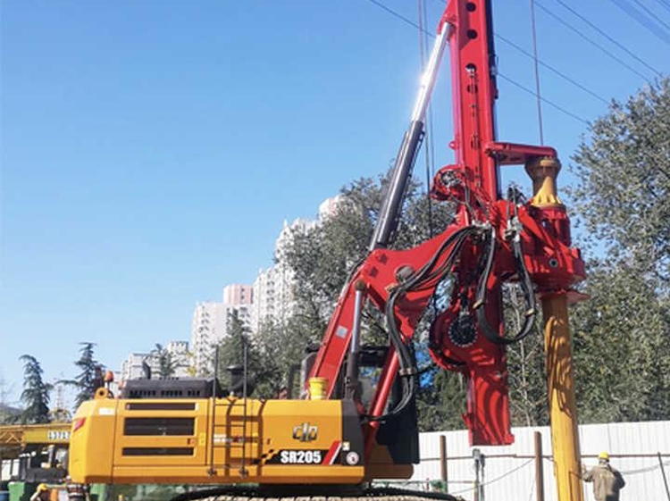 SANY Rotary Foundation Drill Rig SR215-C10 SR235S Bore Pile Machine Rotary Drilling Rig