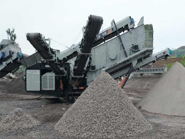 hot sale crawler mobile gravel stone jaw crusher and screen station machine for mineral rock crushing plant