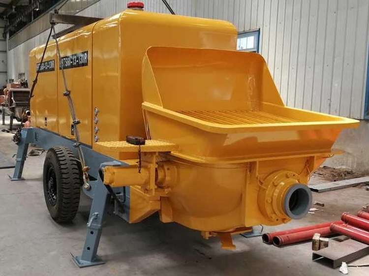 Different Concrete Capacity Mini mobile portable bangladesh price stationary pump trailer mounted concrete pumps diesel engine