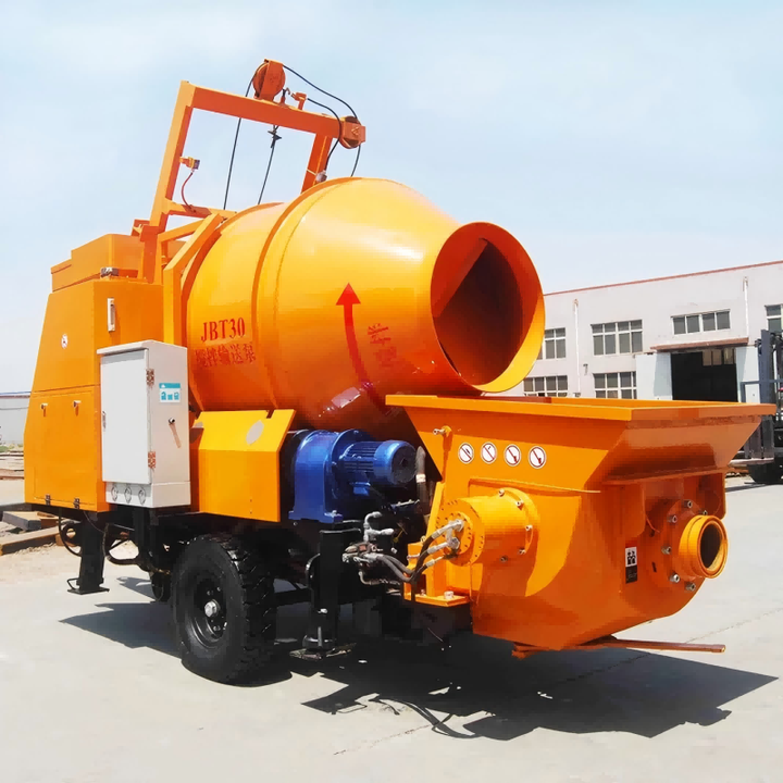 Diesel Concrete Mixer with Pump Truck Efficient Concrete Pumps for Construction Use