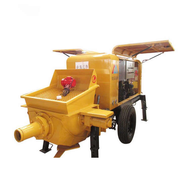 20m3/h diesel Engine Concrete Delivery Machine