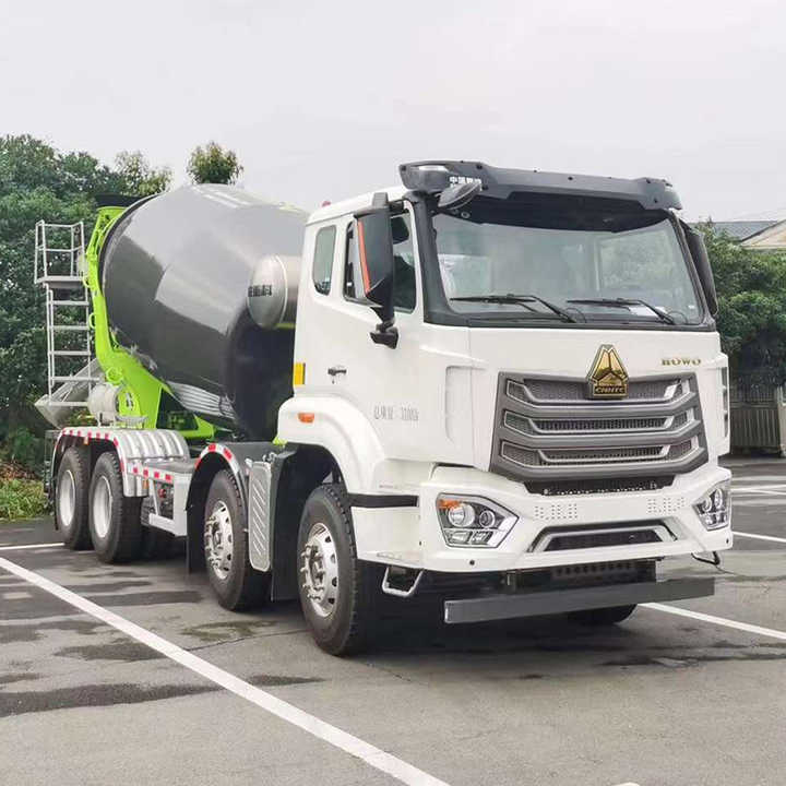 Hot Selling Factory Price 2024 Zoomlion Jiefang Chassis 12 Cubic Meters 8X4 4-Axles Used Concrete Mixer Truck